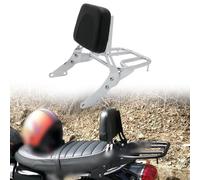 EYNLDS Appui-Dos De Passager avec Coussin De Moto, Barre Sissy, Porte-Bagages pour T&riumph Bonneville T120 T100 Street Twin Scrambler 2017 - 2022