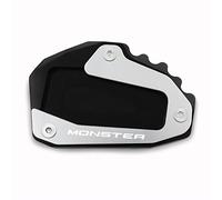 EYNLDS pour D&ucati Monster 696 795 796 797 821 1100EVO 1200 Moto CNC Béquille Pied Béquille Latérale Extension Pad Agrandir Plaque De Support