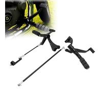 EYNLDS pour H&Arley Sportster XL 48 883 1200 Superlow 2004-2024 Kit Complet De Commandes Avancées Noires pour Moto : Repose-Pieds, Leviers Et Tringleries