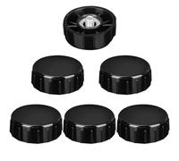 Eyoloty 791-153066 Lot de 6 boutons à percussion compatibles avec MTD MP475 (41CD475C995) Troy-Bilt BR720 Craftsman Trimmer-791-153066B Bouton de tête de bosse droite, ensemble de boutons de coupe en