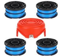 Eyoloty Bobine de fil double A6441 A6441-XJ A6442 compatible avec les coupe-bordures Black+Decker GL315, GL337, GL350, GL650, GL651, GL652, GL653, GL655, GL656, GL660, longueur 12 m, diamètre : 1,5 m