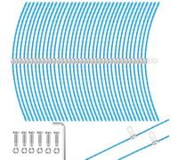 Eyoloty Lot de 36 lignes torsadées de rechange prédécoupées 2900719 - 0,3 cm - Compatible avec Greenworks 2101602 2101602A STBA40B210 BST4000 ST40B410 - Lot de 43