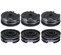 Eyoloty Lot de 6 bobines de fil F016800351 compatibles avec les coupe-bordures Bosch AdvancedGrassCut 36 ART 30-36 LI ART 24 ART 24+ ART 27 ART 27+ ART 30 ART 30+ Bobine de fil de rechange 6 m