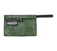 Eyoulife Sac anti-odeurs avec verrouillage par mot de passe 24,5 x 16,5 x 3 cm, sac étanche aux odeurs avec fermeture éclair et fermeture éclair, sac de rangement intérieur, pour documents, voyages