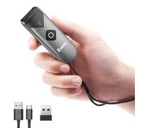 Eyoyo Mini Scanner de Codes-Barres sans Fil 1D 2D QR, Tablette, Ordinateur