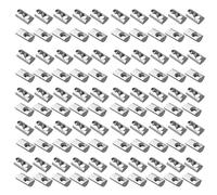 EYPINS 3030 Kit de 100 Écrous à Ressort M8 pour Montage Post-Profilé Aluminium Glissière Rainurée 8mm Compatible Norme Européenne 3030 3060 Solide et Résistant