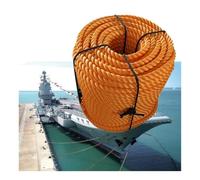 EYRMQWJPC Amarre Marine en Nylon, Lignes de Quai en Nylon tressées à 3 Tresses, Multicolores, diamètre 12-24mm, Longueur 10-100m(Oranje,0.14x10m/0.55" x30')