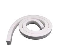EYRMQWJPC Bande éponge carrée en Caoutchouc Joint d'étanchéité carré en Caoutchouc Mousse de Silicone Blanc for Portes et fenêtres, 5 x 5 mm à 20 x 30 mm, 5 m(5 Meter 20 X 30mm)