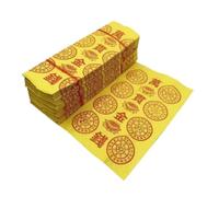 EYRMQWJPC Billets de Banque de l'enfer, Billet de Banque l'enfer Argent ancestral Papier Joss Jaune à brûler Qingming(B,5 Bundles)