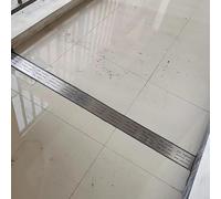 EYRMQWJPC Canal de Drainage à Usage intensif, Le système de Grille Drainage tranchée en Acier Inoxydable est Disponible Argent avec Plusieurs Tailles Paquet 2(Silver-4 Pack,10x4cm)