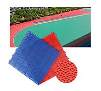 EYRMQWJPC Chaîne extérieure. Dalles de Sol modulaires emboîtables for extérieur (53 cm): Terrain de Basket, Terrain de Tennis, Parc d'attractions