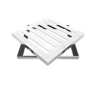 EYRMQWJPC Couvercle de Regard encastré en résine Grille de Drainage extérieure en Acier Inoxydable 201, Plusieurs Tailles, for allée, Trottoir, Cour(15 * 15 * 2cm)