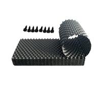 EYRMQWJPC Drainage pour Taille à l'air Libre Panneau de Stockage et de Drainage de l'eau for Parc, Jardin, terrasse, Balcon, intérieur ou extérieur(0.3x50 m/0.98x164 ft)