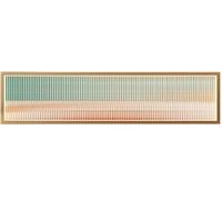 EYRMQWJPC Écran de séparation de Panneau en Verre, avec Panneau de confidentialité en Verre translucide for Un Restaurant de Table élégant(120x30cm)