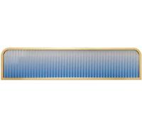 EYRMQWJPC Écran de séparation de Panneau en Verre, avec Verre translucide for Une décoration élégante de Bureau, de Salle à Manger, de Bar et d'intimité(Orange,120x25cm)