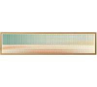 EYRMQWJPC Écran de séparation de Panneau en Verre, Panneau de confidentialité décoratif for Restaurant avec Bande Lumineuse LED for Bureau(C-120x30cm)
