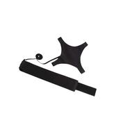 EYRMQWJPC Entraîneur de Smash au Volley-Ball, Ceinture d'entraînement de Volley-Ball for la Pratique individuelle du Service, for Le Mouvement Bras (Noire)