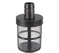 EYRMQWJPC Filtre de Tuyau en Acier Inoxydable, Filtre à Eau for Nettoyeur Haute Pression, connecteur 19 mm, Plastique Noir et Argent