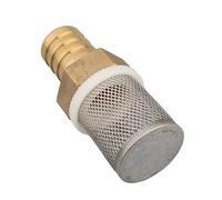 EYRMQWJPC Filtre de Tuyau en Acier Inoxydable, Hose Water Filter Strainer 1pc Stainless Steel Mesh Brass 1 inch 16mm 19mm 25mm 32mm(19mm to 1 inch)