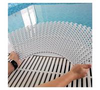 EYRMQWJPC Grille de Drainage de trop-Plein, Grille de Drainage et Couvercle trop-Plein for Piscine, 18-30x100 cm, Paquet 1 à 30 pièces(18x100cm/7.08x39.37in,5pcs)