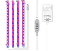EYRMQWJPC La LED s’éclaire, Bandes Lumineuses LED for Culture intérieure avec minuterie 2 h/4 h/8 h, Multicolores, Plusieurs Tailles(4)