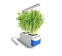 EYRMQWJPC La LED s’éclaire, Kit de Culture hydroponique d'intérieur for Herbes aromatiques avec Lampe de Culture LED 14 W et Plusieurs Tailles