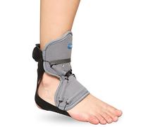 EYRMQWJPC Manchon de soutien de la cheville, Ankle Orthosis Foot Drop Brace BOA Adjustment Bionic Structure Black S/M(Right Foot,S)