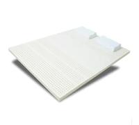 EYRMQWJPC Matelas en Latex Naturel, Surmatelas en Mousse à mémoire de Forme Latex Naturel, épaisseurs Multiples 135x200cm