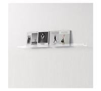 EYRMQWJPC Porte-Magazine Clair, Étagère Murale for Magazines, brochures, Documents(90cm/34in)