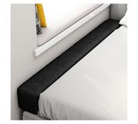 EYRMQWJPC Remplissage d'espace, Bed Gap Filler Multicolor Multiple Sizes(Black,180x20x20cm)