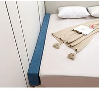 EYRMQWJPC Remplissage d'espace, Bed Gap Filler Pillow Multicolor 150-200cm for Beds(Blue,180 * 15 * 20cm)