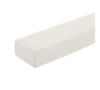 EYRMQWJPC Remplissage d'espace, Linen Rectangular Bed Gap Filler Washable Cover Beige 100x10x5cm