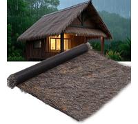 EYRMQWJPC Rouleau de toiture en chaume Artificiel Rouleau de chaume Artificiel Ignifuge et imperméable Haute densité, Largeur de 0,5 m ou 1 m, Plusieurs Longueurs(0.5 * 4m(1.6 * 13.1ft))