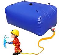 EYRMQWJPC Sac Pliable de Stockage d’Eau Réservoir d'eau Pliable en PVC Bleu, Plusieurs Tailles Disponibles(3000L)
