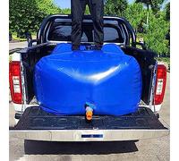 EYRMQWJPC Sac Pliable de Stockage d’Eau Sac de Stockage d'eau Pliable en PVC Bleu 110 L-5000 L for Camping-Car et d'urgence(1x0.7x0.35m/240L/63.4Gallons)