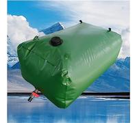 EYRMQWJPC Sac Pliable de Stockage d’Eau Vessie de Stockage d'eau en PVC Verte, Plusieurs Tailles(5000 L/1320 Gallon/2.5 * 2 * 1 M)