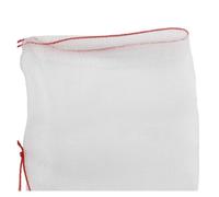EYRMQWJPC Sacs de Protection des Fruits, Lot de 10 Sacs en Filet Blancs for Fruits et légumes, Pochette de Protection for Plantes de Jardin, Plusieurs Tailles(25 X 15 CM)