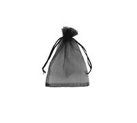 EYRMQWJPC Sacs de Protection des Fruits, Lot de 50 Sacs en Filet à Cordon for Fruits, légumes, Fleurs, Multicolores, Plusieurs Tailles(Black,17cm x 23cm)