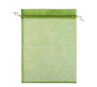 EYRMQWJPC Sacs de Protection des Fruits, Sachets de Protection for Fruits Blancs, Plusieurs Tailles, avec Cordon de Serrage, Lot de 100(17x23cm)