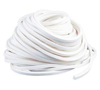 EYRMQWJPC Sceaux de Mousse de Silicone, Bande d'étanchéité carrée en Mousse de Silicone Blanche for Portes et fenêtres, Plusieurs Tailles Disponibles (2 m 3 m)(2M 20 * 20mm)