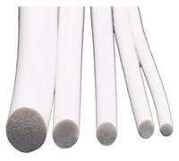 EYRMQWJPC Sceaux de Mousse de Silicone, Bande d'étanchéité en Caoutchouc Silicone éponge Blanche 1-25 mm(2.5Mm(5 Meter))