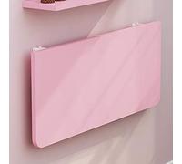 EYRMQWJPC Table Pliante Simple, Table d'ordinateur Flottante multifonctionnelle, Table de Cuisine, Table à Manger, Bureau à Domicile, Gain de Place(Pink,40 * 25cm/16 * 10in)