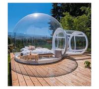 EYRMQWJPC Tente Gonflable Transparente, Tente Gonflable à Bulles Transparente avec souffleur for fête de Mariage, dôme Transparent for Camping Familial, fête dans Le Jardin