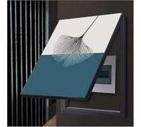 EYRMQWJPC Toiles abstraites encadrées, Couvercle de Panneau électrique avec Surface en Porcelaine et Conception Rabattable, Plusieurs Tailles(Style a,50x70cm)