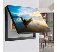 EYRMQWJPC Toiles abstraites encadrées, Couverture de boîte à fusibles décorative, Affiche d'art Mural for Cacher Le Panneau électrique, Multicolore, Plusieurs Tailles(Style B,50x40cm)