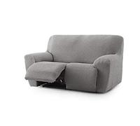 Eysa 3D Housse de canapé, Gris Clair, 3 Places