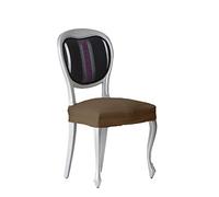 Eysa Aquiles Elastique Housses de Chaise, Polyester Coton, Marron, 33x22x4 cm