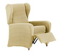 Eysa Aquiles Élastique Relax Housse de Fauteuil, Polyester Coton, Beige, 37x29x5 cm