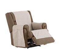Eysa Constanza practica Housse de Fauteuil Couleur 01-Lin, Coton, 37x4x29 cm