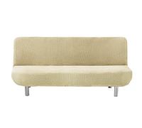 Eysa Cora Bi-Élastique Clic Clac Housse de Canapé 3 Places , Polyester Coton, Beige, 36x27x14 cm